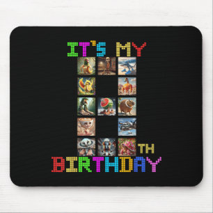 Mein 8. Geburtstag Lustiges Italienisches Brainrot Mousepad