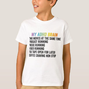 Mein ADHD-Gehirn - Geschenk zur Neurovielfalt T-Shirt