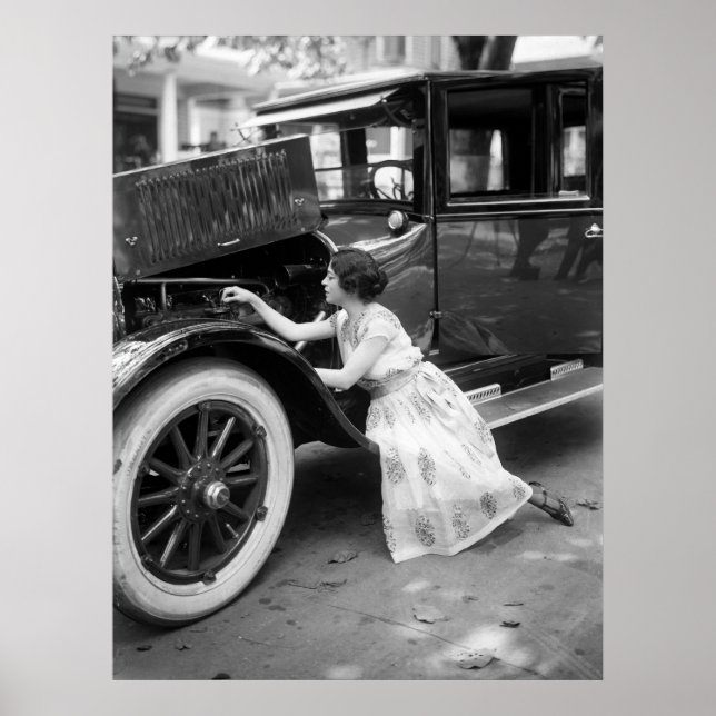 Mein altes Auto lieben, die 20er Jahre Poster (Vorne)