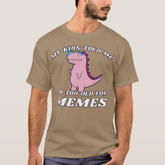 Mein altes Ich Imoo zu alt für Memes 80er Junge T-Shirt