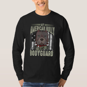 Mein amerikanischer Bulle ist mein Pitbull-Zitat v T-Shirt