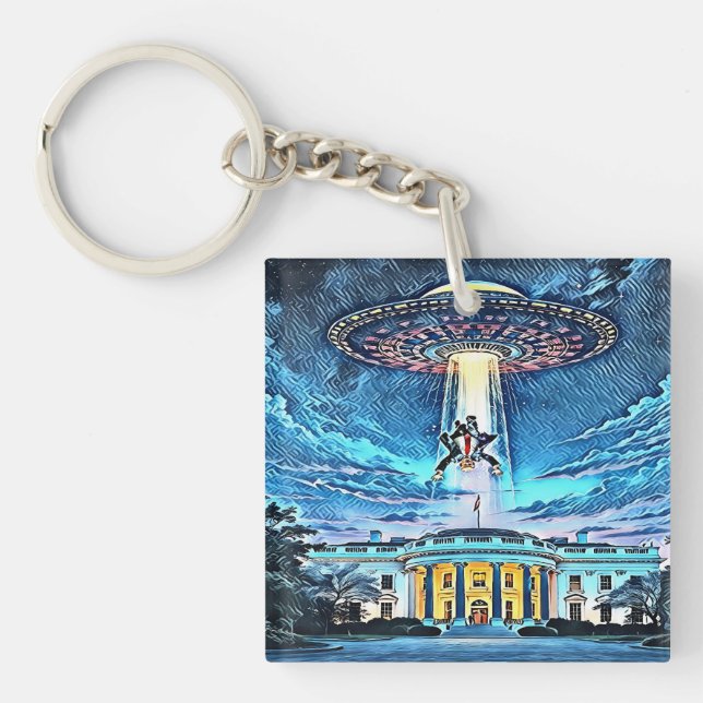 Mein amerikanischer Traum Schlüsselanhänger (Vorderseite)