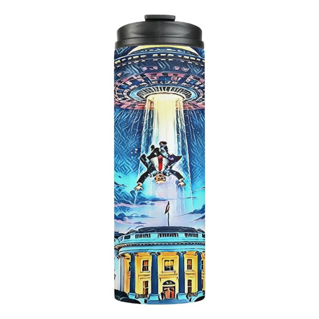 Mein amerikanischer Traum Thermosbecher (Vorderseite)