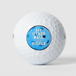 Mein anderer Ball ist ein Pickle Golfer Blue Pickl