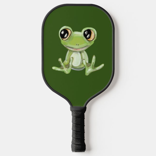 Mein anderer Freund des Grünen Frosches Pickleball Schläger (Vorderseite)