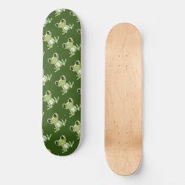 Mein anderer Green Frog Friend Skateboard Deck
