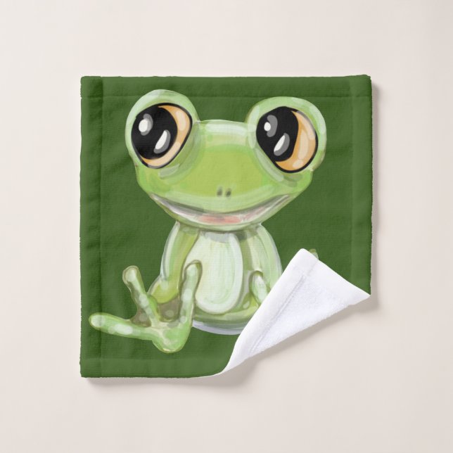 Mein anderer Grüner Frog Friend Wash Tuch (Waschlappen)