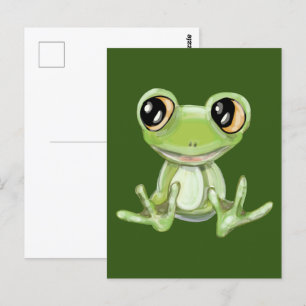 Mein anderer grüner Frosch-Freund Postkarte