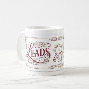 Mein anderer Halb führt / folgt Paartanz-Tasse Kaffeetasse