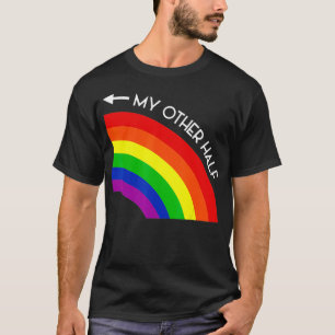 Mein anderer halber schwuler Partner Regenbogen St T-Shirt