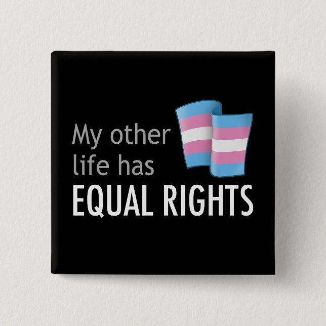 Mein anderer Lebenstrang ist dunkel Button (Vorderseite)