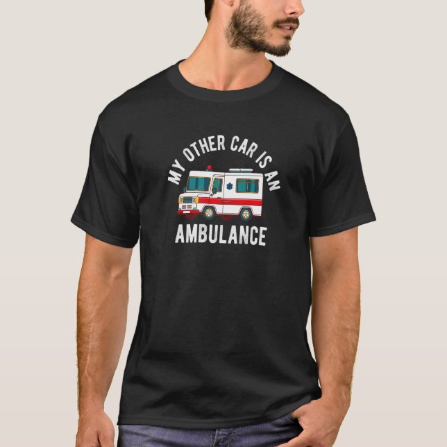 Mein anderes Auto ist das paramedische Krankenwage T-Shirt (Vorderseite)