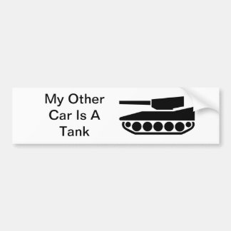 Mein anderes Auto ist ein Behälter Autoaufkleber