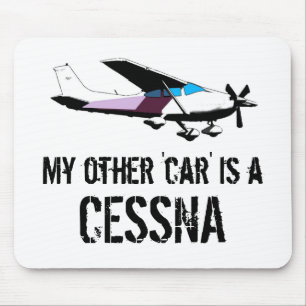 Mein anderes Auto ist ein Cessna Mousepad