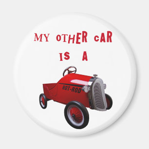 Mein anderes Auto ist ein frisiertes Auto Magnet
