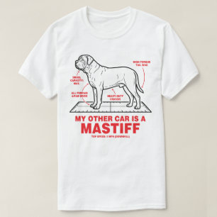 Mein anderes Auto ist ein Mastiff T-Shirt