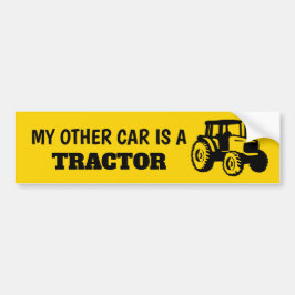 Mein Anderes Auto ist ein Traktorenaufkleber Autoaufkleber