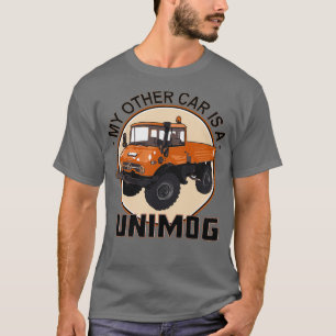 Mein anderes Auto ist ein Unimog Orange  T-Shirt