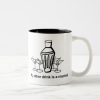 Mein anderes Getränk ist ein Martini - Tasse