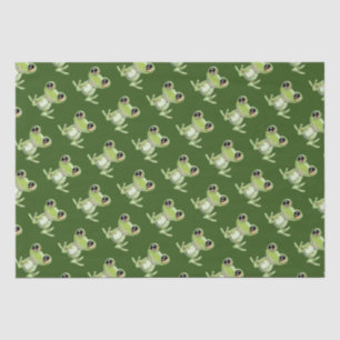 Mein anderes grünes Frosch-Friend-Tissue-Papier Seidenpapier