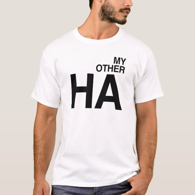 MEIN ANDERES HÄLFTE-SHIRT VERLASSEN - .PNG T-Shirt (Vorderseite)