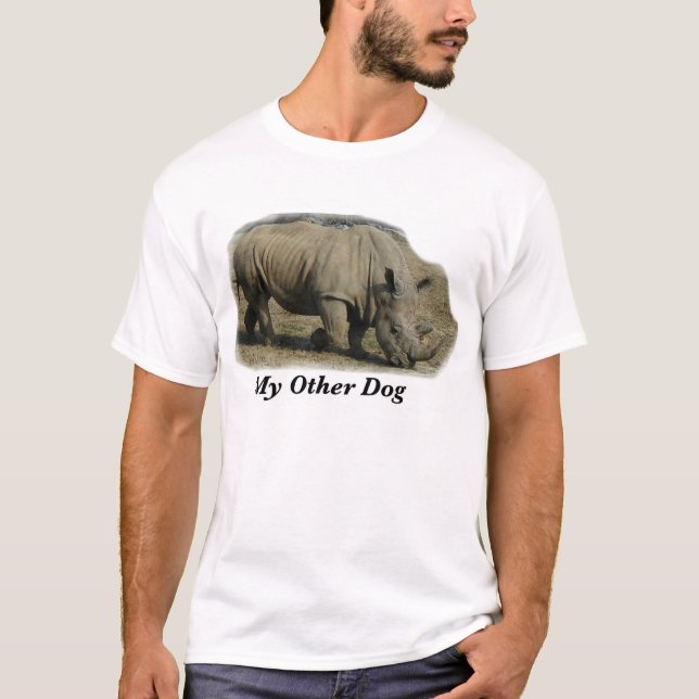 Mein anderes - Hund (Nashorn) T-Shirt (Vorderseite)