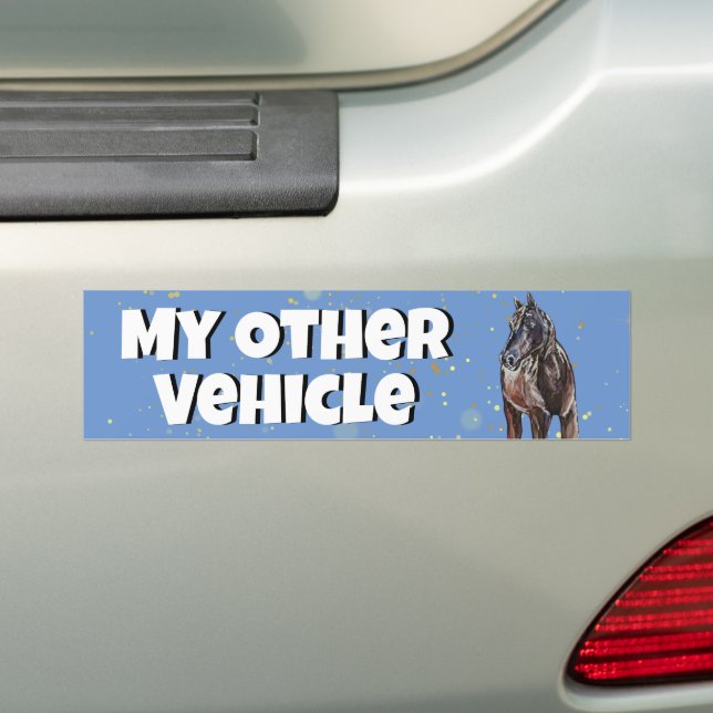 mein anderes Pferd Autoaufkleber (Auf Auto)