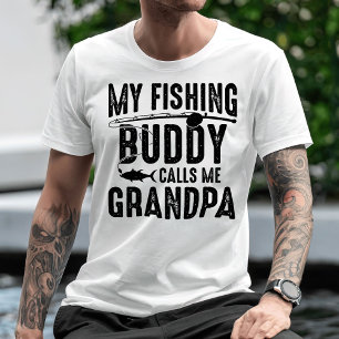 Mein Angelbuddy nennt mich Opa T-Shirt