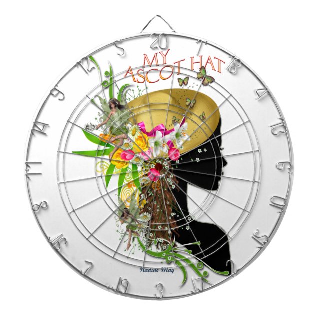 Mein Ascot-Hut Dartscheibe (vorne)