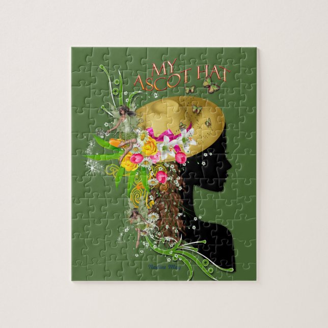Mein Ascot-Hut Puzzle (Vertikal)