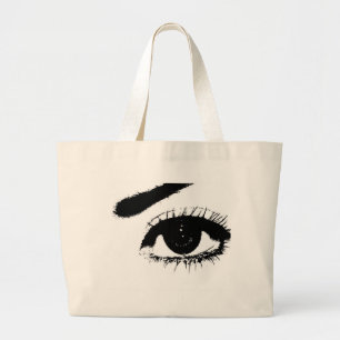 Mein Auge Jumbo Stoffbeutel