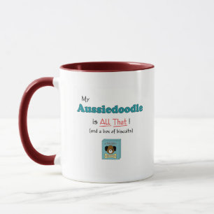 Mein Aussiedoodle ist alles das! Tasse