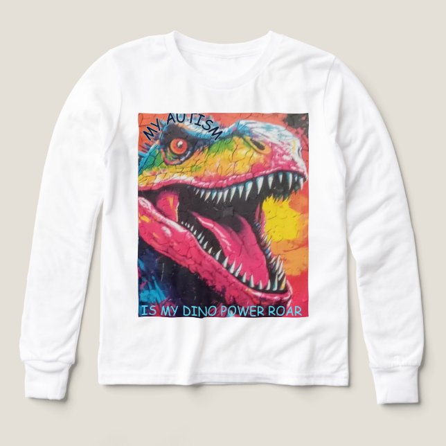 mein Autismus-Dino  (Design Vorderseite)