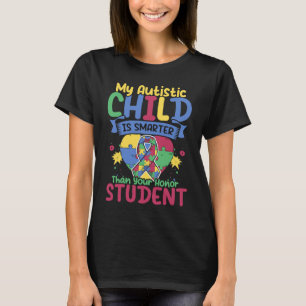 Mein autistisches Kind Autistisches Puzzle Unters T-Shirt