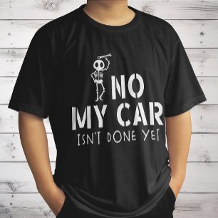 Mein Auto ist noch nicht fertig, doch eine sonnige T-Shirt