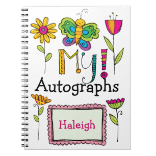 Mein Autograph Book - SRF Notizblock