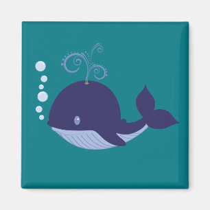 Mein Baby Blue Whale Magnet