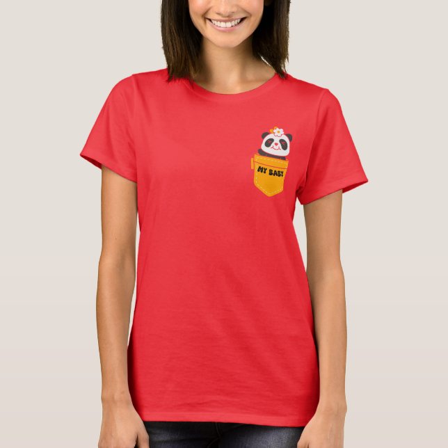 Mein Baby Damen T-Shirt (Vorderseite)