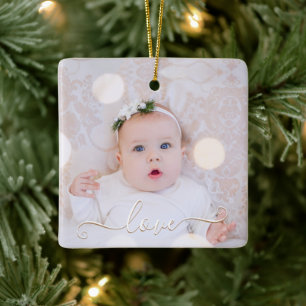 Mein Baby Foto Personalisiert Keramikornament