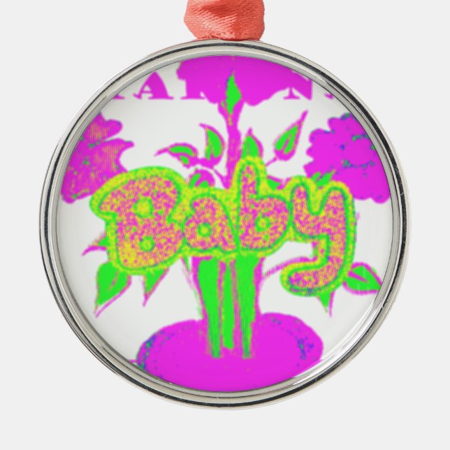 Mein Baby Hakuna Matata Ornament Aus Metall (Vorne)