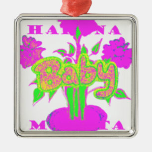 Mein Baby Hakuna Matata Silbernes Ornament