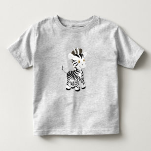 Mein Baby Zebra Kleinkind T-shirt