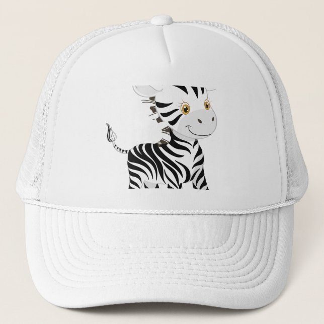 Mein Baby Zebra Truckerkappe (Vorderseite)