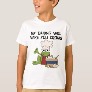 Mein Backen macht Sie Krächzen-Frosch-Bäcker-Koc T-Shirt