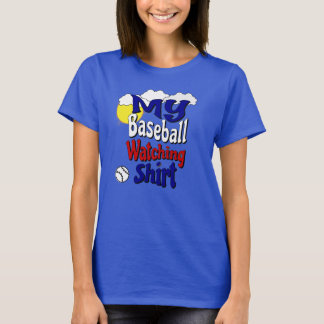 Mein Baseball-Beobachtungs-Shirt T-Shirt