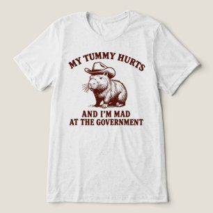 Mein Bauch Tut Weh Und Ich Bin Wütend Auf Die Regi Tri-Blend Shirt