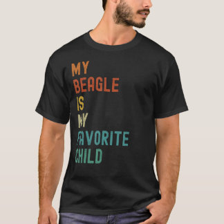 Mein Beagle ist mein Liebling. Child Funny Dog Lov T-Shirt