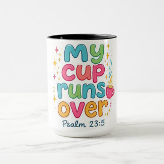 Mein Becher Überlaufende Süße Kombi-Tasse Tasse