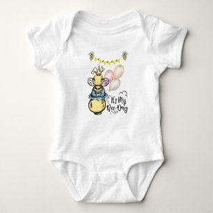 Mein Been Day Bodysuit, Hummelkleidung Baby Strampler