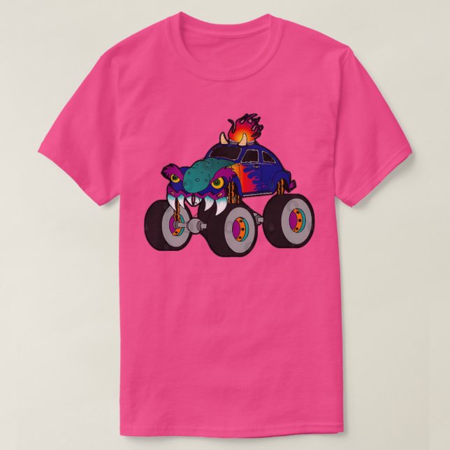 Mein Begleiter Monster Truck 4 T-Shirt (Design vorne)
